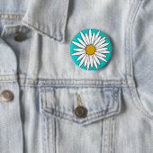 Badge Rond 5 Cm Marguerites (En situation)