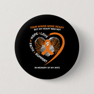 Badge Rond 5 Cm Mari Hommes En Mémoire De La Sensibilisation À La