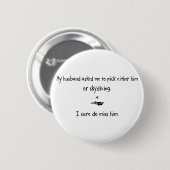 Badge Rond 5 Cm Mari ou parachutisme de sélection (Devant & derrière)