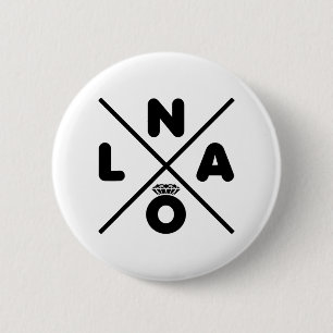 Badge Rond 5 Cm Mariage à la Nouvelle-Orléans Nola Enterrement de
