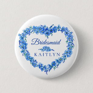 Badge Rond 5 Cm Mariage de la femme de chambre de famille