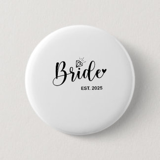 Badge Rond 5 Cm Mariage de mariage de mariage de printemps 2025