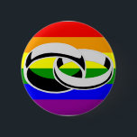 Badge Rond 5 Cm Mariage égalité Gay pride Button Pin<br><div class="desc">Montrez-vous soutenir l'égalité du mariage en portant fièrement les couleurs !</div>