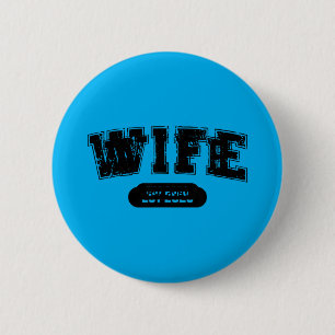 Badge Rond 5 Cm Mariage Enterrement de Vie de Garçon Femme et Mari