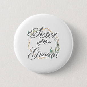 Badge Rond 5 Cm Mariage Enterrement de Vie de Jeune Fille Mariée S