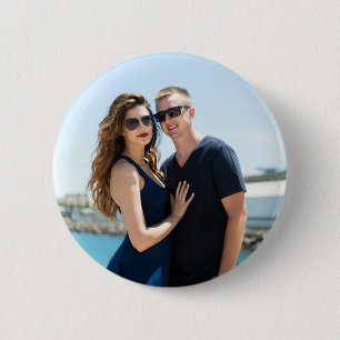 BADGE ROND 5 CM MARIAGE FAVORISER DES BOUTONS PHOTOS PERSONNALISÉS