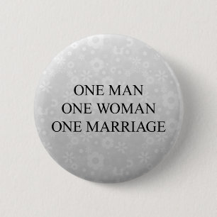 Badge Rond 5 Cm Mariage traditionnel