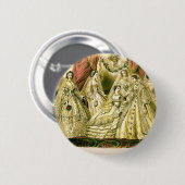 Badge Rond 5 Cm Mariage victorien (Devant & derrière)