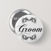 Badge Rond 5 Cm Marié (Devant & derrière)