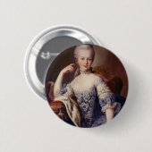 Badge Rond 5 Cm Marie Antoinette (Devant & derrière)