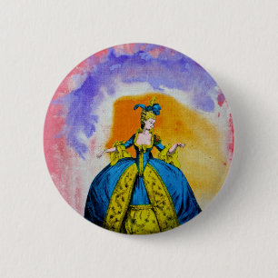 Badge Rond 5 Cm Marie Antoinette by Michael Moffa