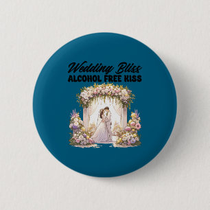 Badge Rond 5 Cm Marié bride célibataire enterrement de vie de jeun