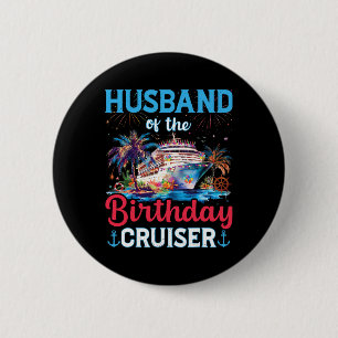 Badge Rond 5 Cm Marié du bateau de croisière d'anniversaire Funny