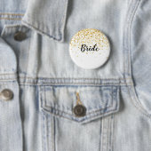 Badge Rond 5 Cm Mariée (En situation)