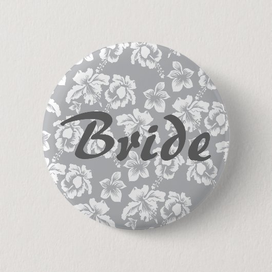 Badge Rond 5 Cm Mariée (Devant)