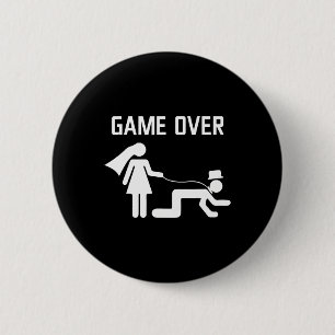 Badge Rond 5 Cm Mariée Drôle Marié Mariage Enterrement de Vie de G