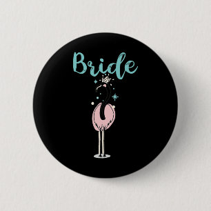 Badge Rond 5 Cm Mariée - Flamant Rose Mignon Enterrement de Vie de
