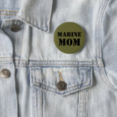 Badge Rond 5 Cm Marine Maman (En situation)