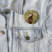Badge Rond 5 Cm Marmotte (En situation)