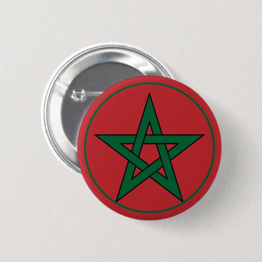 Badge Rond 5 Cm maroc (Devant & derrière)