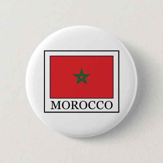 Badge Rond 5 Cm Maroc (Devant)
