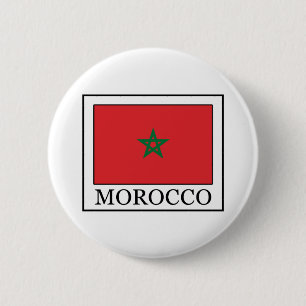 Badge Rond 5 Cm Maroc