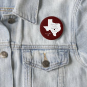 Badge Rond 5 Cm Maroon State of Texas Family Reunion (En situation)