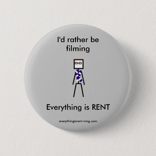 Badge Rond 5 Cm Marquez le bouton (Devant)