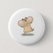Badge Rond 5 Cm marrant jouet hamster (Devant)