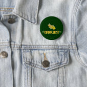 Badge Rond 5 Cm Marron (En situation)
