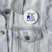 Badge Rond 5 Cm Mars est le Mois de sensibilisation au cancer de C (En situation)