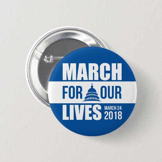 Badge Rond 5 Cm Mars pendant nos vies (Devant & derrière)