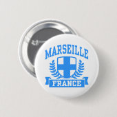 Badge Rond 5 Cm Marseille (Devant & derrière)