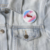 Badge Rond 5 Cm Marsha P. Johnson envoie ses regards (En situation)