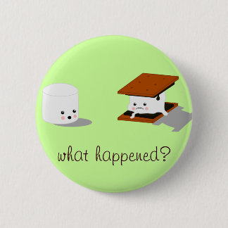 Badge Rond 5 Cm marshmellows