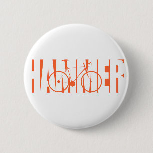 Badge Rond 5 Cm Marteau