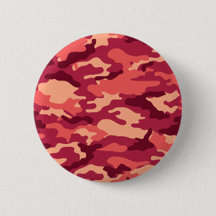 BADGE ROND 5 CM MARTIAN DESERT CAMO / CAMOUFLAGE DAZZLE MOTIF
