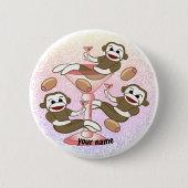 Badge Rond 5 Cm Martini au monkey (Devant)