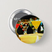 Badge Rond 5 Cm martini gris d'oie (Devant & derrière)