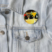 Badge Rond 5 Cm martini gris d'oie (En situation)
