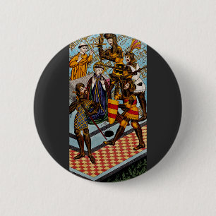 Badge Rond 5 Cm Martyre de Saint Thomas de Canterbury