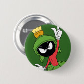 Badge Rond 5 Cm MARVIN LA PROclamation MARTIAN™ (Devant & derrière)