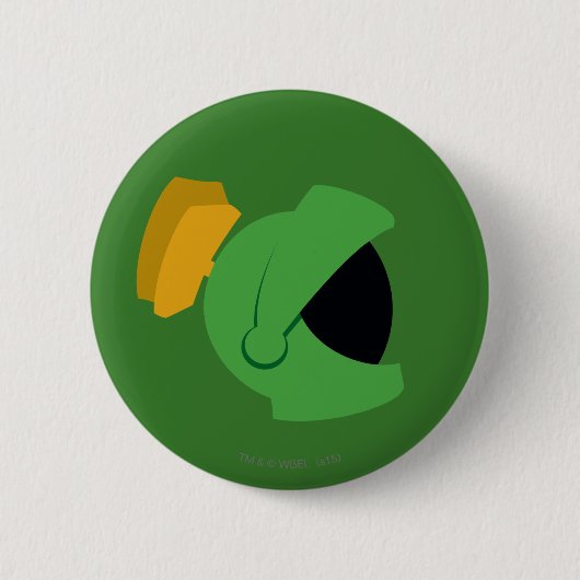 Badge Rond 5 Cm MARVIN L'Identité MARTIAN™ (Devant)