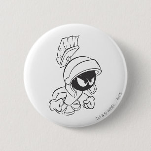 Badge Rond 5 Cm MARVIN MARTIAN™ Expressive 2