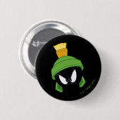 Badge Rond 5 Cm MARVIN MARTIAN™ Face en colère (Devant & derrière)