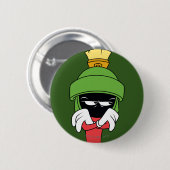 Badge Rond 5 Cm MARVIN MARTIAN™ Pout (Devant & derrière)