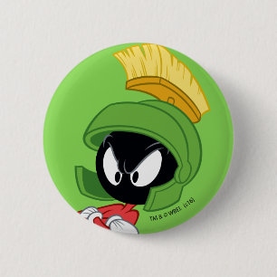 Badge Rond 5 Cm MARVIN THE MARTIAN™ Arms crossed
