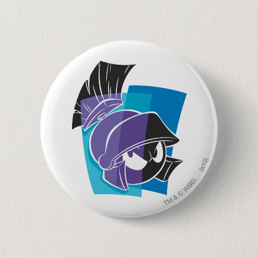 Badge Rond 5 Cm MARVIN THE MARTIAN™ Expressive 17 (Devant)