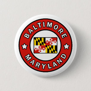 Badge Rond 5 Cm Maryland de Baltimore