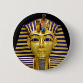 Badge Rond 5 Cm Mask d'Egyptian (Devant)